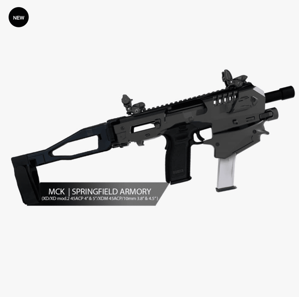 Black MCKSA45 Micro Conversion Kit Springfield Armory XD45 (Springfiled 45ACP/10MM)