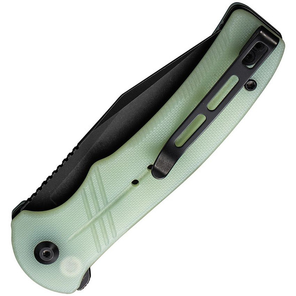 CIVIVI Cogent Flipper Knife – Jade G10 & Black Stonewashed Blade