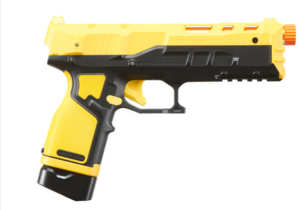 ZhenWei Viper 200S Foam Dart Blaster (Yellow/Black) | Compact High-FPS Sidearm  Product Description: