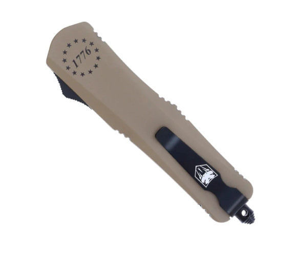 Cobratec Knife Medium FS-3 We The People OTF Double Edge Non Serrated Blade