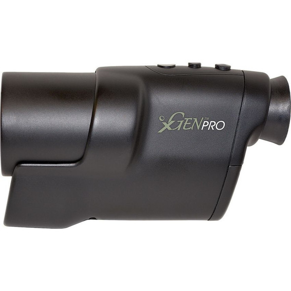 Side profile of Night Owl XGENPRO monocular displaying logo and ergonomic body design.