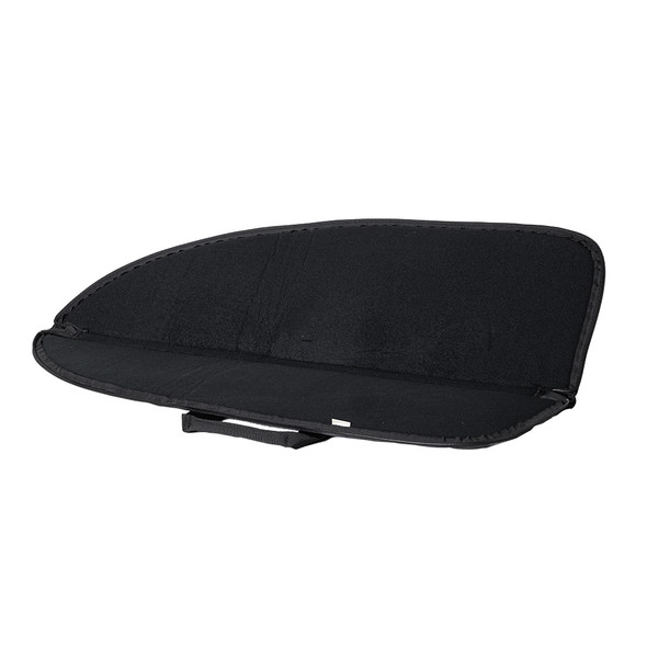Interior view of Vism 2907 rifle case showing padded foam lining for firearm protection