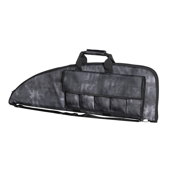 NcSTAR digital camo Vism 2907 series rifle case with external magazine pouches and carry handle