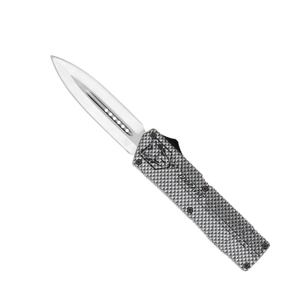 Cobratech Lightweight Carbon Fiber OTF Double Edge Non-Serrated