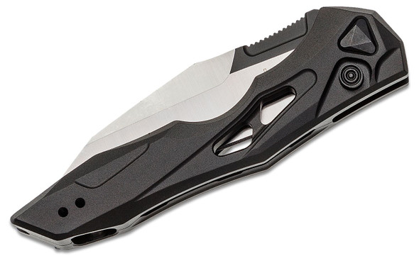 Kershaw Launch 13 Auto Two-Tone CPM-154 Wharncliffe Blade, Black Anodized Aluminum Handles