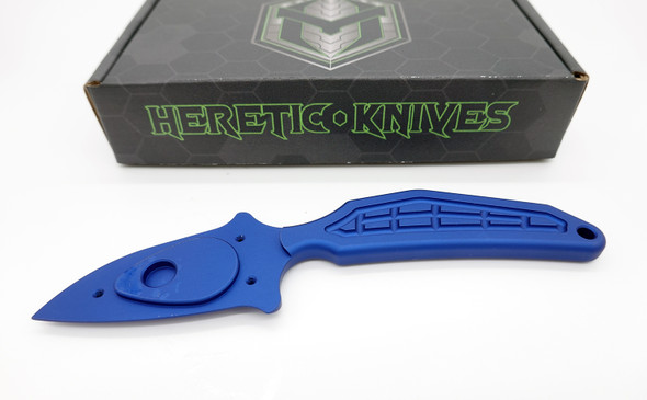 Heretic Knives Sleight Accessory Straight Knife Handle Blue Aluminum