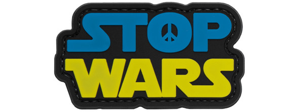 "Stop Wars" PVC Morale Patch