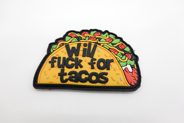 Taco Taco Handmade PVC Patch