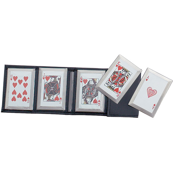 Royal Flush (Hearts) Red 5pc Throwing Blade Card Set with Case