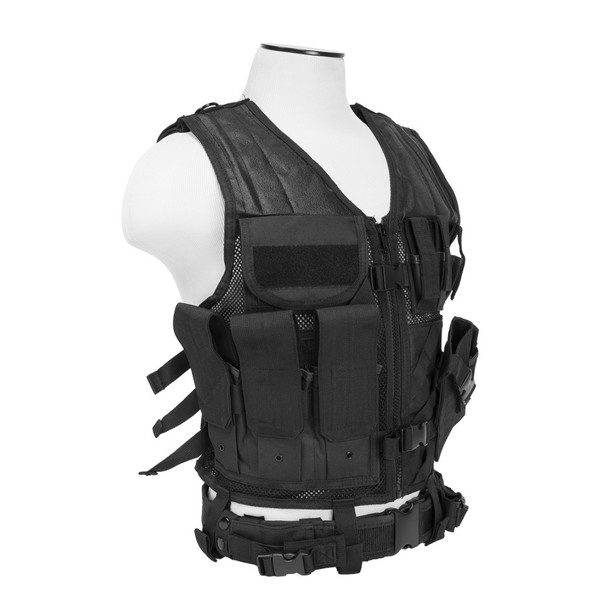 Vism Tactical Vest [MED-2XL] - Black