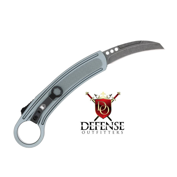 Cobratec Karambit Grey with D2 Stonewashed Blade Cobratec Karambit Grey with D2 Stonewashed Blade