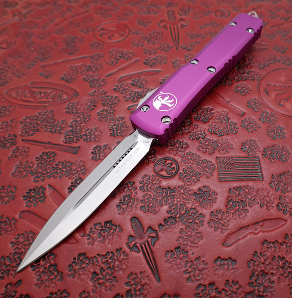 Microtech Ultratech Double Edge Violet Stonewash Standard