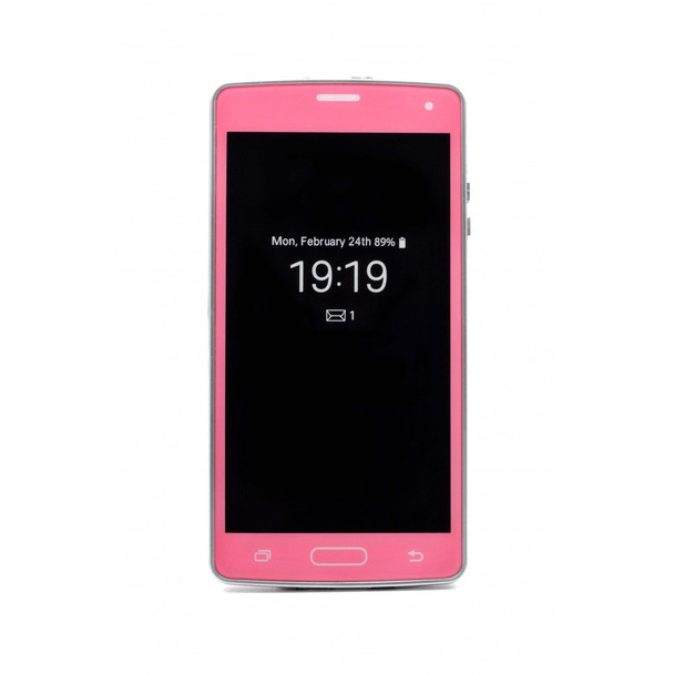 Cheetah Stun Gun Pink Cell Phone Design Rechargeable