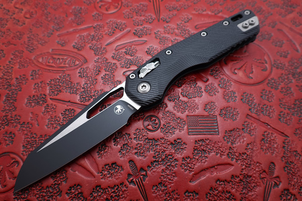 Microtech MSI S/E Fluted G-10 Black Standard