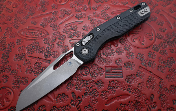 Microtech MSI S/E Tri-Grip Folder Black Polymer Handle Apocalyptic Standard Blade