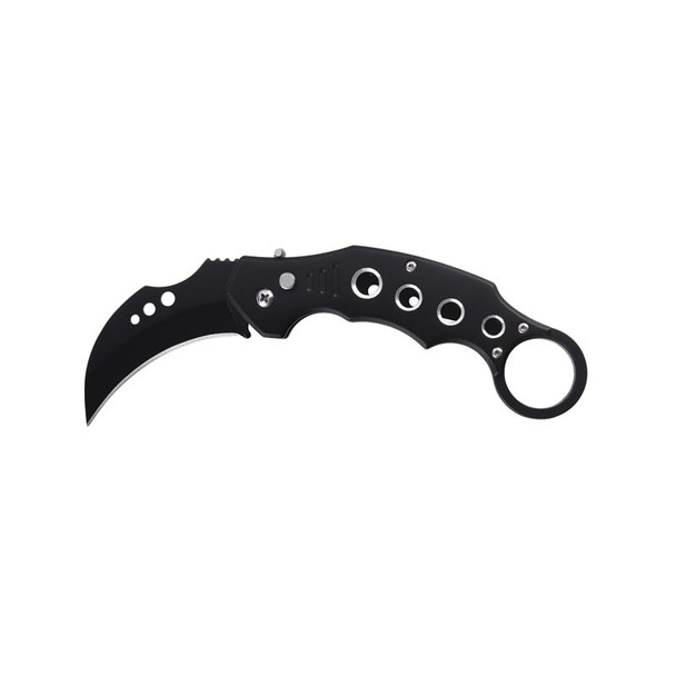 The Legend of the Karambit Automatic Knife - Black