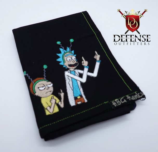 HBG Industries Custom EDC Embroidered Hank Rick and Morty Series