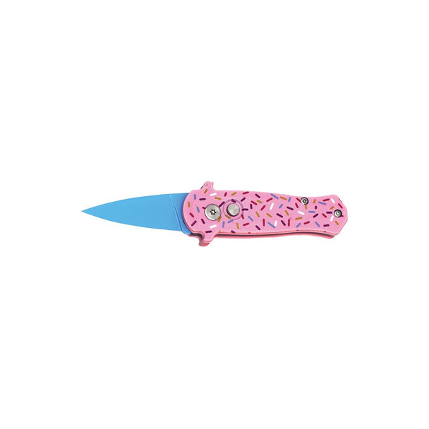California Legal Automatic Knife: Compact and Powerful – Pink Cupcake