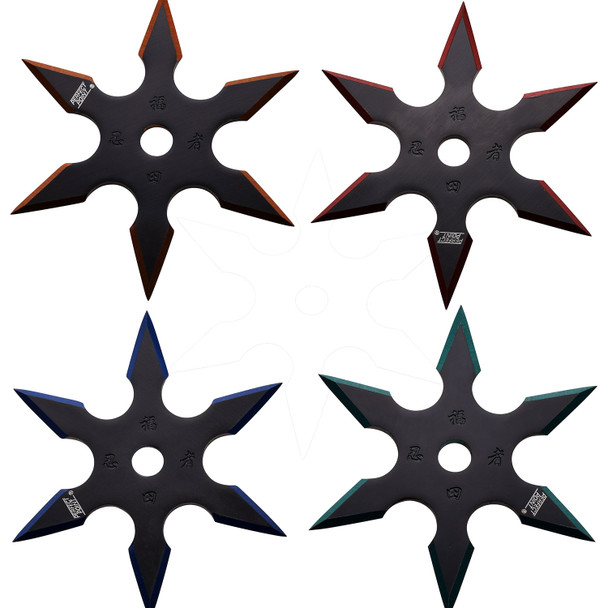Perfect Point - Throwing Stars - Set of 4