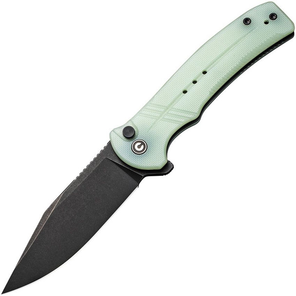 CIVIVI Cogent Flipper Knife – Jade G10 & Black Stonewashed Blade