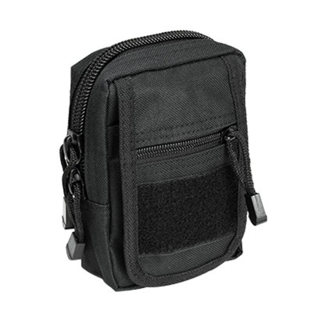 Vism Small Utility Pouch – Black MOLLE Compatible Compact Organizer
