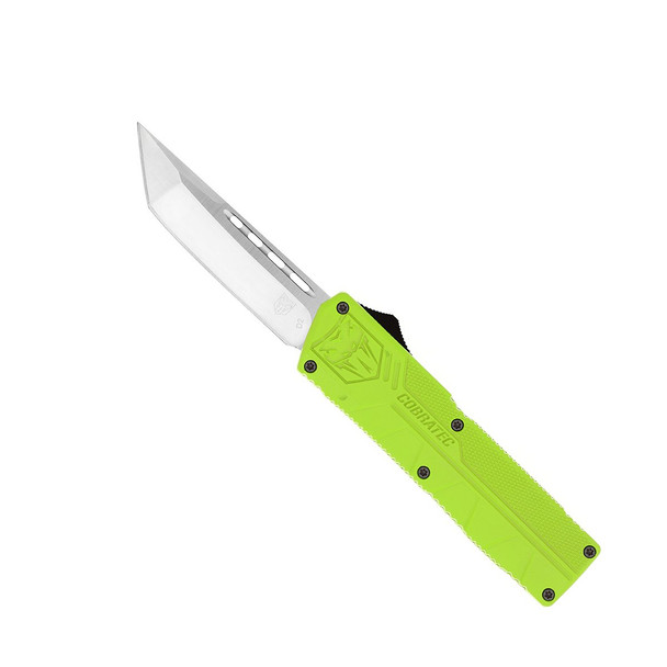 Cobratec Lightweight Zombie Green Tanto Edge Non Serrated