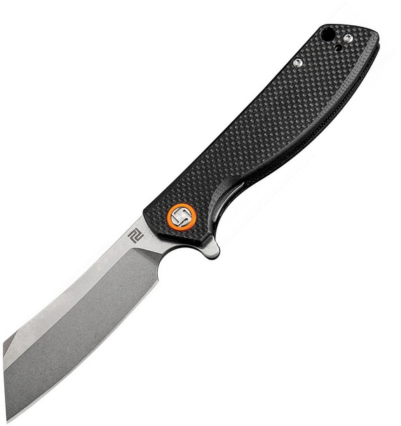 Artisan Cutlery Tomahawk Flipper Folding Knife D2 G10 Black,