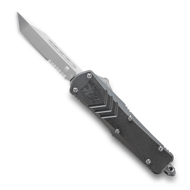 Cobratec Large FS-X Grey Tanto Serrated