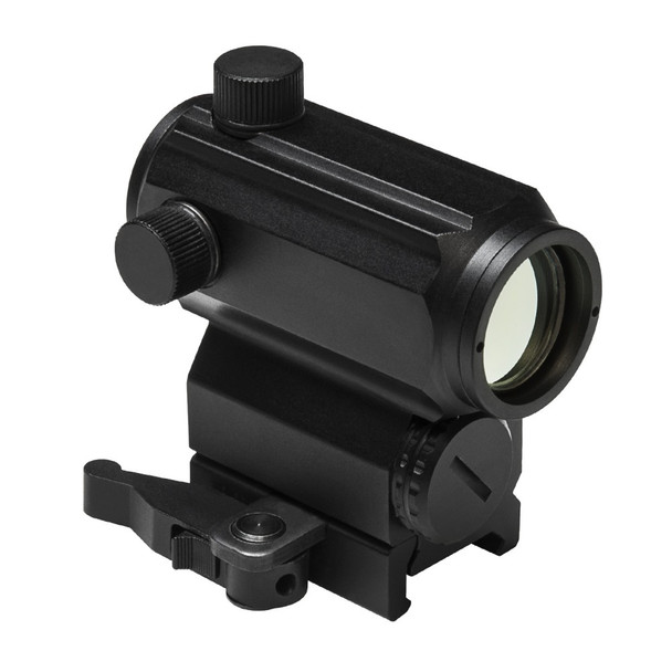 NcSTAR Vism 1x25 Micro Red & Blue Dot Reflex Optic with 3 MOA Dot Reticle, 1.7" H, Black