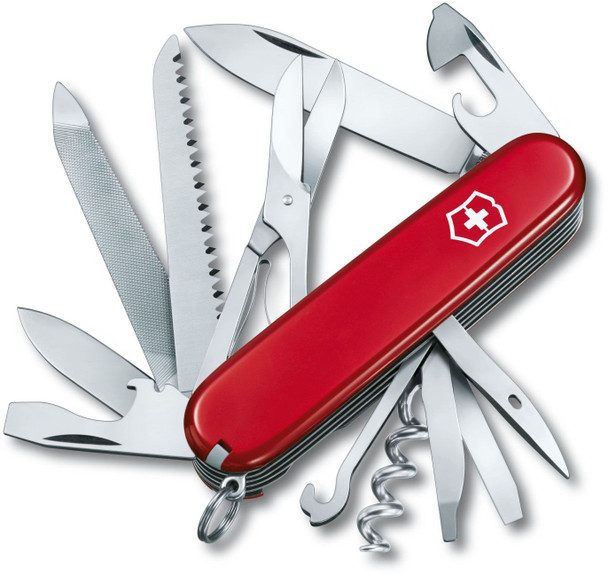 Victorinox Swiss Army Ranger Multi-Tool, Red, 3.58" Closed