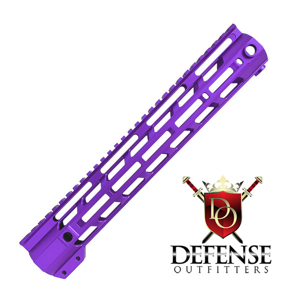 XTS Tactical AR-15 Anodized Purple 12 inch M-Lok Handguard