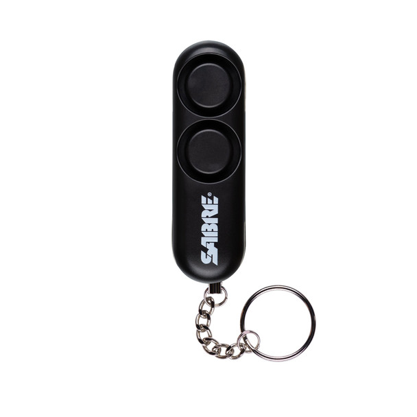 SABRE Personal Alarm With Key Ring, Black 120db