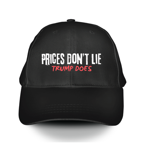Prices Don't Lie (Black Baseball Cap) Prices Don't Lie (Black Baseball Cap)