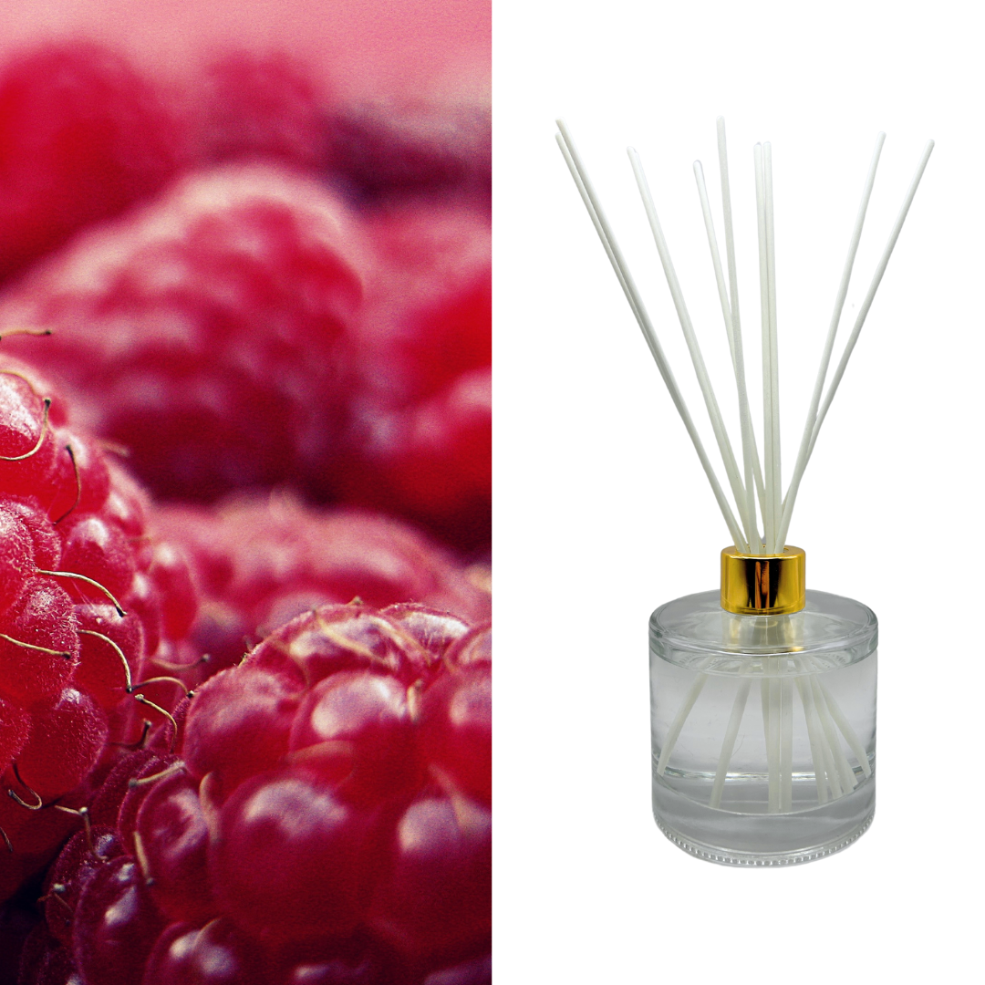 Raspberry Ripple Reed Diffuser Ripened Raspberry Reed Diffuser Set - Wicked Earth