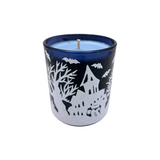 Spell Book Halloween Glitter Candle