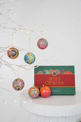 Aboriginal Beautiful Journey 6 pack Christmas Baubles Aboriginal Beautiful Journey 6 pack Christmas Baubles