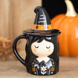 Witch Lidded Mug
