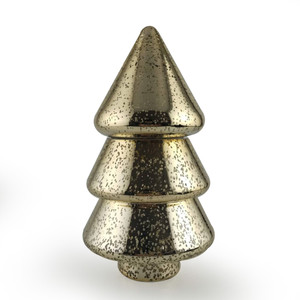 Christmas Tree LED Tea Light Holder - Gold Christmas Tree LED Tea Light Holder - Gold