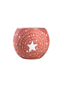 Star Glowing Christmas Tea Light Holder Star Glowing Christmas Tea Light Holder