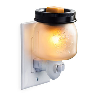 Glass Mason Jar Plug In Electric Wax Melt Warmer