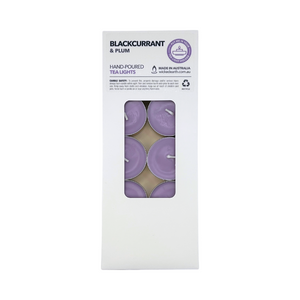 Blackcurrant & Plum Tea Light 10 Pack Blackcurrant & Plum Tea Light 10 Pack