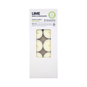 Lime Basil & Mandarin Regular Tea Light 10 Pack Lime Basil & Mandarin Regular Tea Light 10 Pack