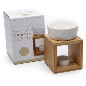 Bamboo & Ceramic Melt Burner Bamboo & Ceramic Melt Burner