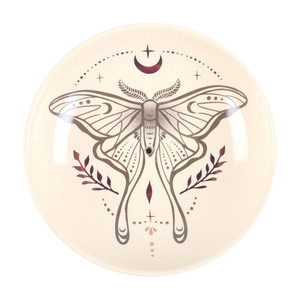 Luna Moth Ceramic Incense Dish