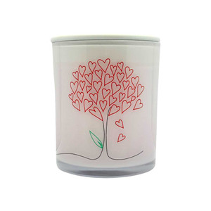 Champagne Kisses Valentines Day Candle