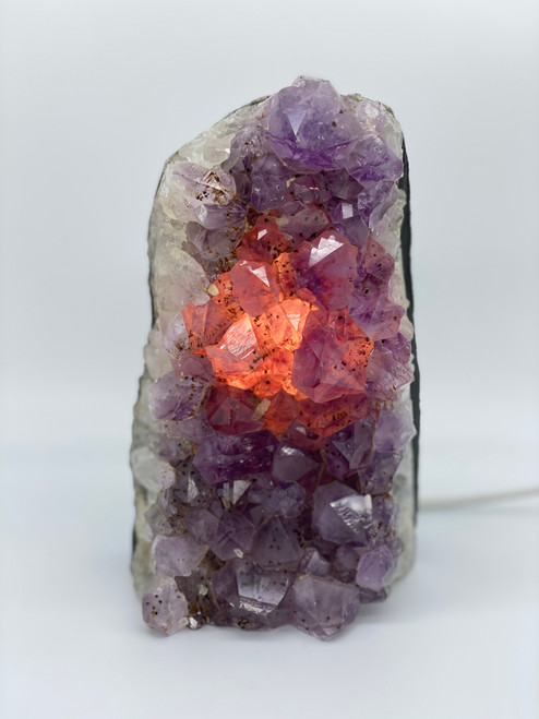 Amethyst  Crystal Lamp