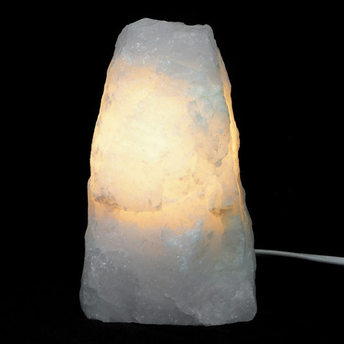 Clear Quartz Crystal Lamp