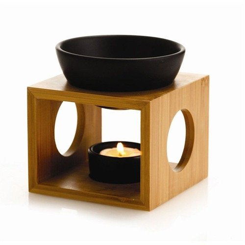 Bamboo Melt Burner - Black Bamboo Melt Burner - Black