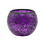 Large Mosaic Tea Light Holder- Purple