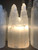 Twin tower selenite Crystal lamp